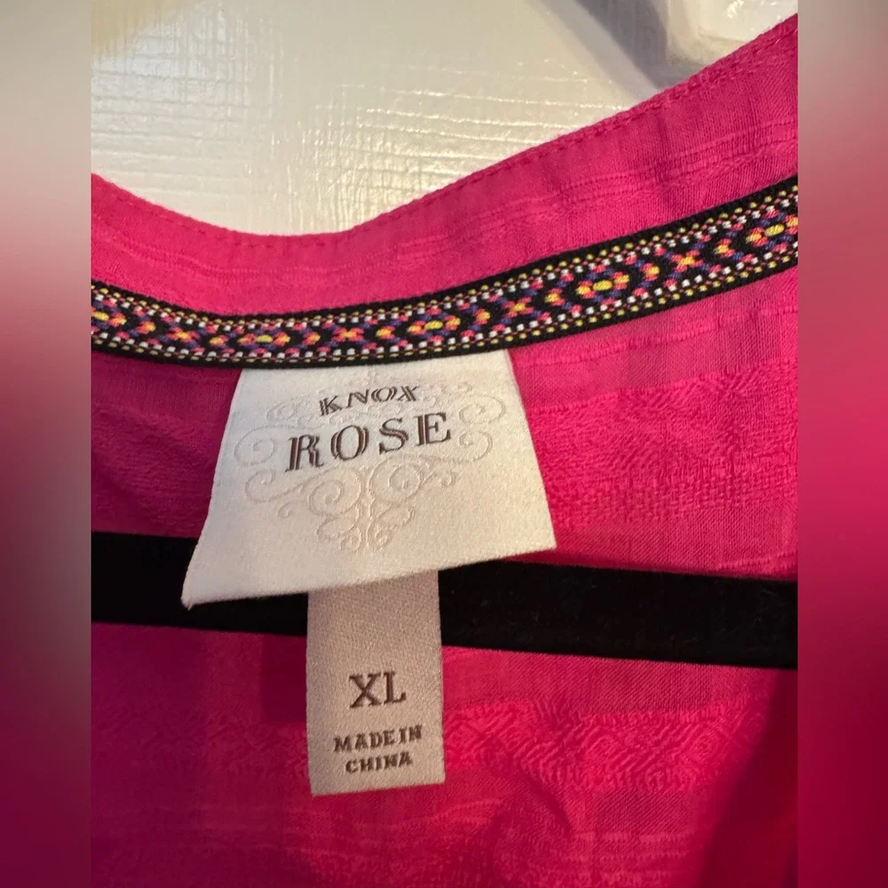 Knox Rose Fuchsia Sleeveless women’s dress - Picture 2 of 2